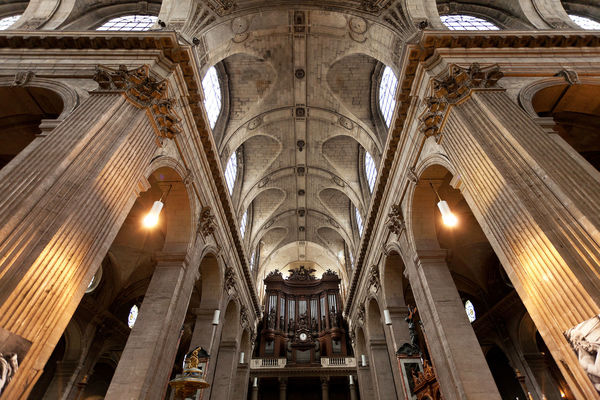 St. Sulpice Church, Paris, France