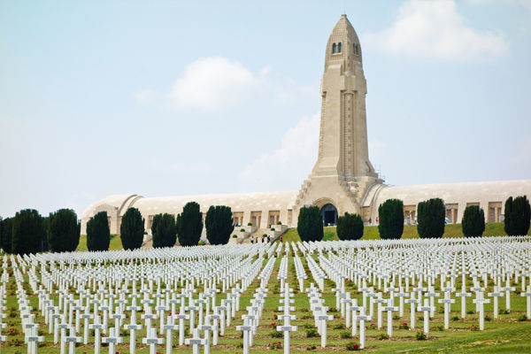 Douaumont ossuary and cemetery, Verdun, France