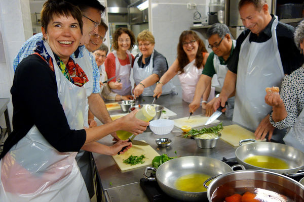 Cooking class, Florence, Italy