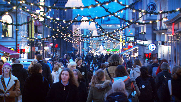 Christmastime in Oslo, Norway