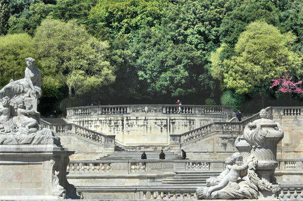 Fountain Garden, Nîmes, France