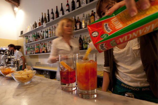 Aperitivo makings, Vernazza (Cinque Terre), Italy