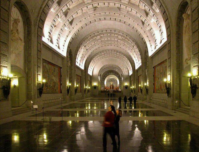 Basilica at the Valley of the Fallen, near El Escorial
