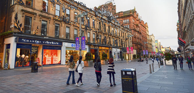 Buchanan Street, Glasgow, Scotland