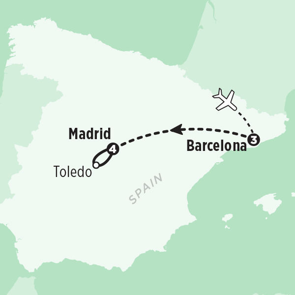 tour madrid to barcelona