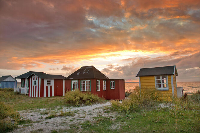 Urehoved Beach bungalows, Ærøskøbing