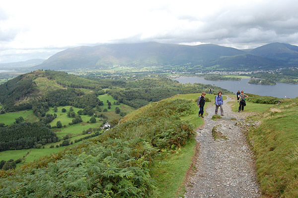 Catbells hike, North Lake District, England