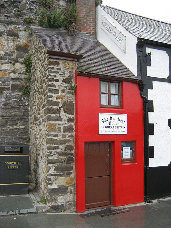 Smallest House in Great Britain, Conwy, Wales