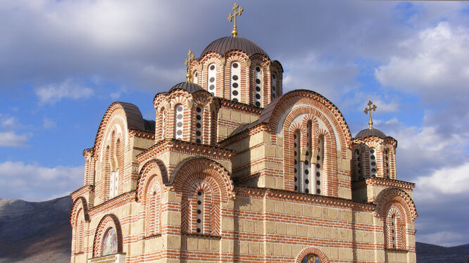 Serbian Orthodox church, Trebinje, Bosnia-Herzegovina