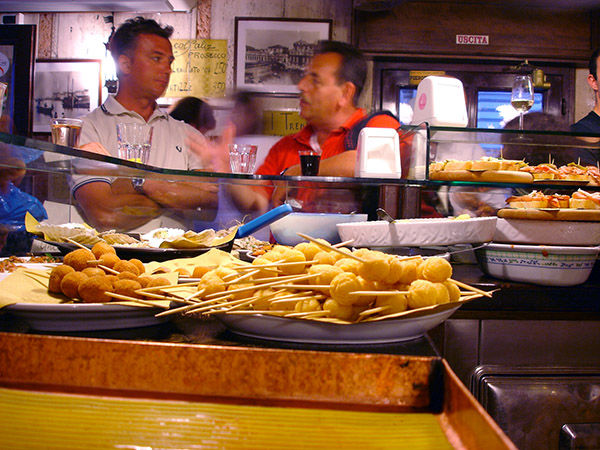 Cicchetti bar, Venice, Italy