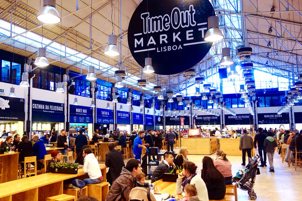 Mercado da Ribeira ("Time Out Market"), Lisbon, Portugal