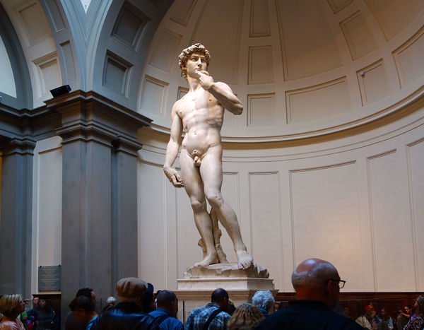 'David' (Michelangelo), Accademia Gallery, Florence, Italy