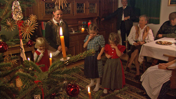 Family Christmas gathering, Austria