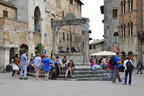 Town well, San Gimignano