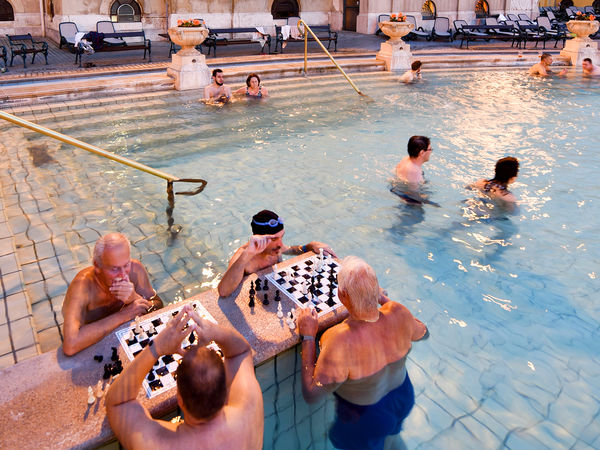 Széchenyi Baths, Budapest, Hungary