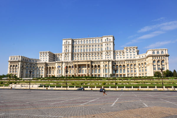 Parliament building, Bucharest, Romania