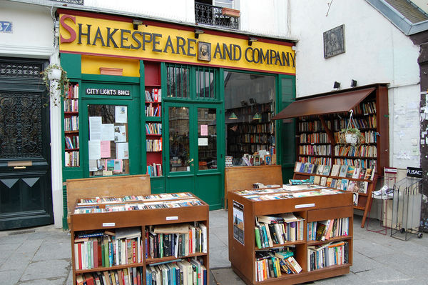 Shakespeare and Company bookstore, Paris, France