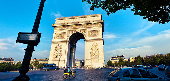 Arc de Triomphe, Paris, France