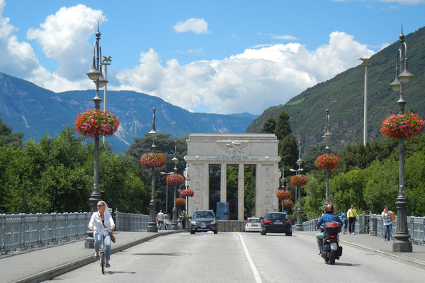 Victory Monument in Nuova Bolzano, Bolzano, Italy