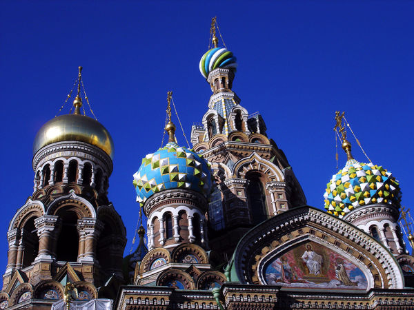 Church on Spilled Blood, St. Petersburg, Russia