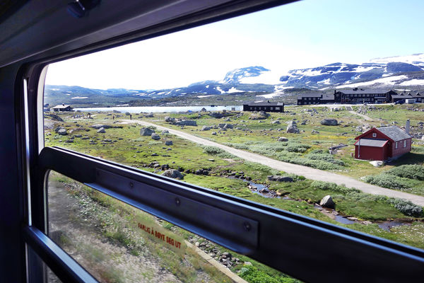 View from the train between Oslo and Myrdal