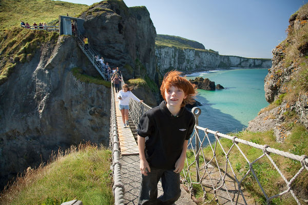 Carrick-a-Rede Rope Bridge, Northern Ireland