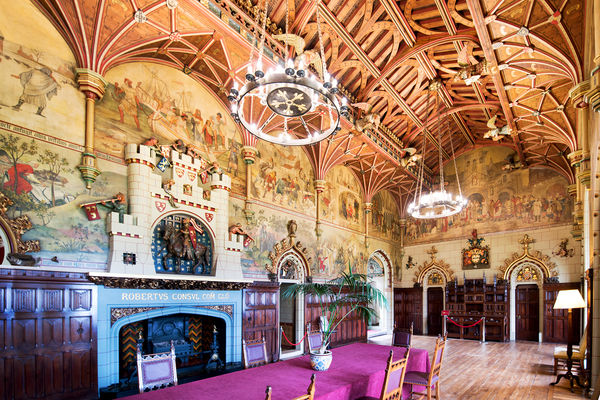 Banqueting Hall, Cardiff Castle, Cardiff, Wales