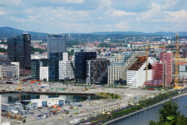 "Bar Code" district, Oslo