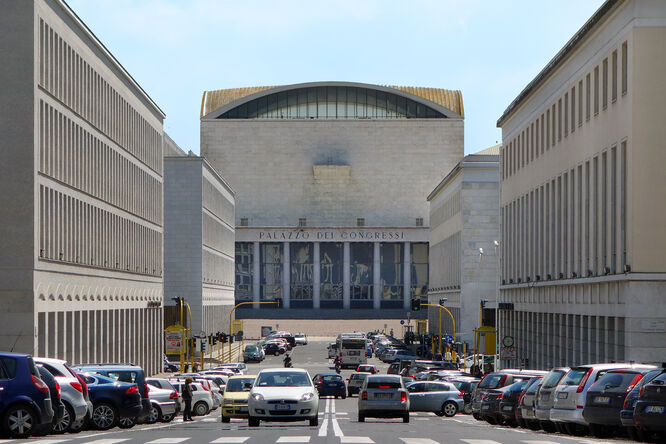 Palazzo Congressi, E.U.R., Italy