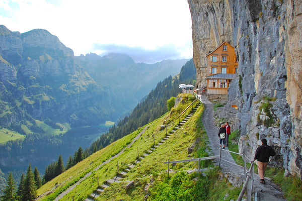 Berggasthaus Aescher, Ebenalp, Switzerland