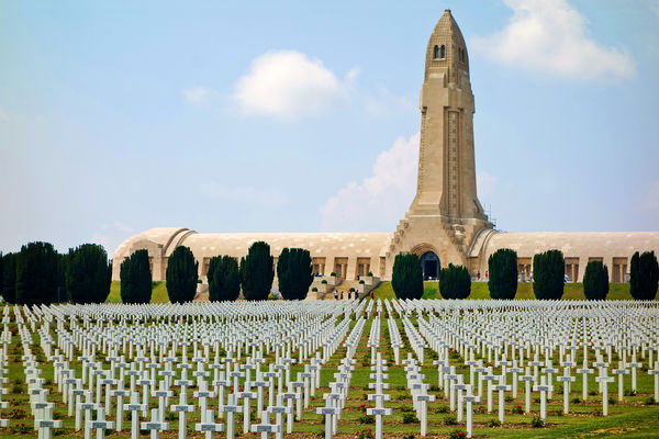 Douaumont ossuary and cemetery, Verdun, France