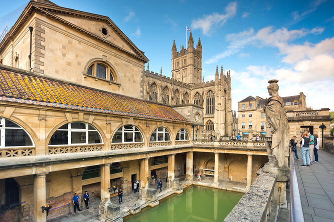 Roman Baths, Bath, England
