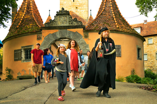 Night Watchman Tour, Rothenburg ob der Tauber, Germany