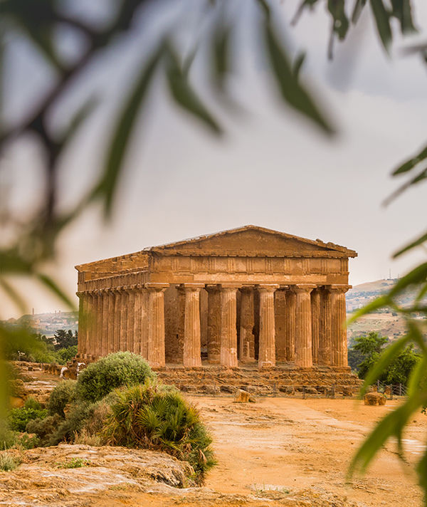 Temple of Concordia, Agrigento, Sicily, Italy