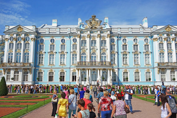 Catherine Palace, Pushkin (Tsarskoye Selo), Russia