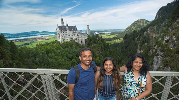 Neuschwanstein Castle in Schwangau, Germany