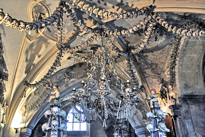 Sedlec Bone Church, Kutná Hora, Czech Republic