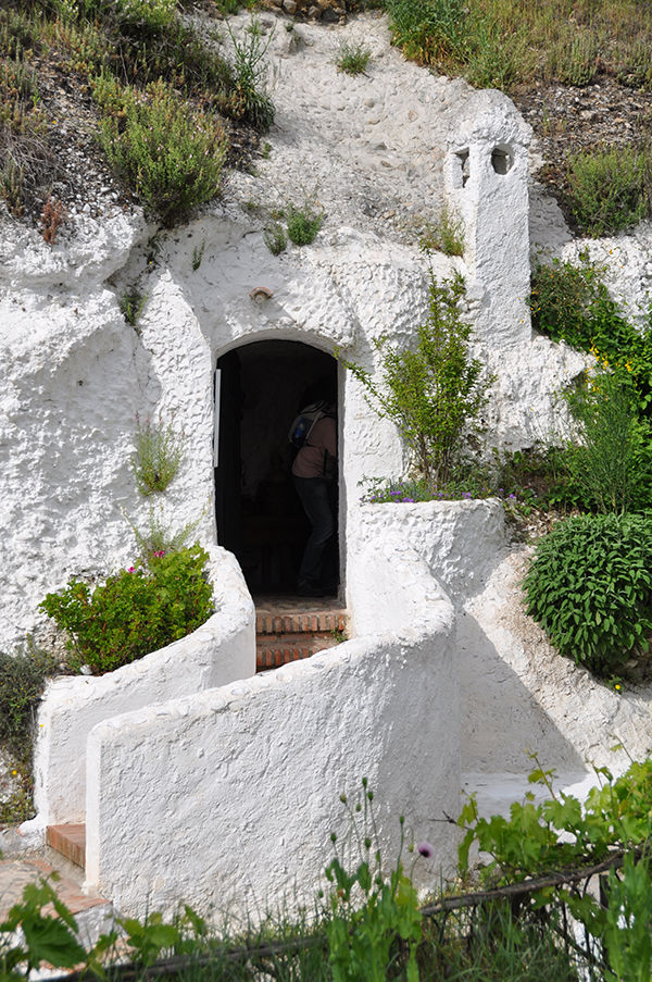 Cave in Sacromonte district, Granada, Spain