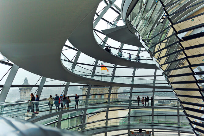 Reichstag dome, Berlin, Germany