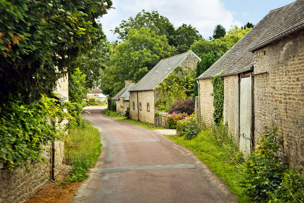 Cottages in Normandy, France