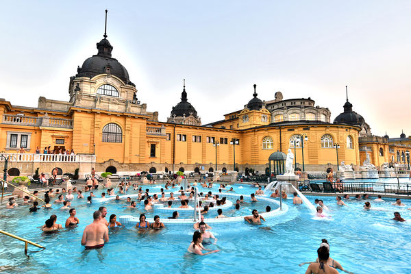 Széchenyi Baths, Budapest, Hungary