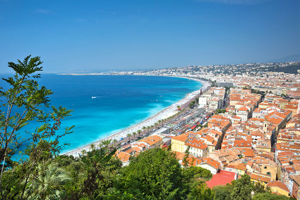 View from Castle Hill, Nice, France
