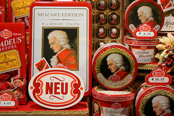 Truffles on display in Salzburg, Austria