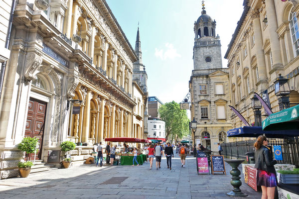 Corn Street, Bristol, England