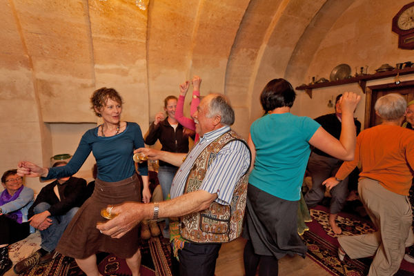 Dancing in Cappadocia, Turkey