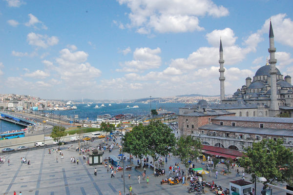 Galata bridge, Istanbul, Turkey