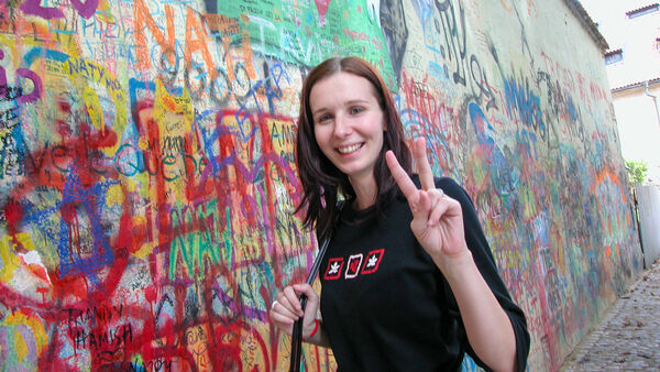 Lennon Wall, Prague, Czech Republic