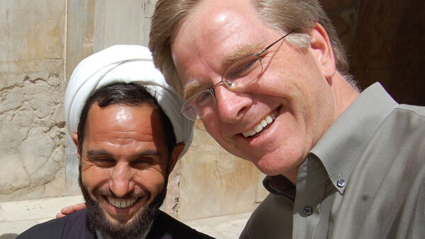 Rick and a cleric, Iran