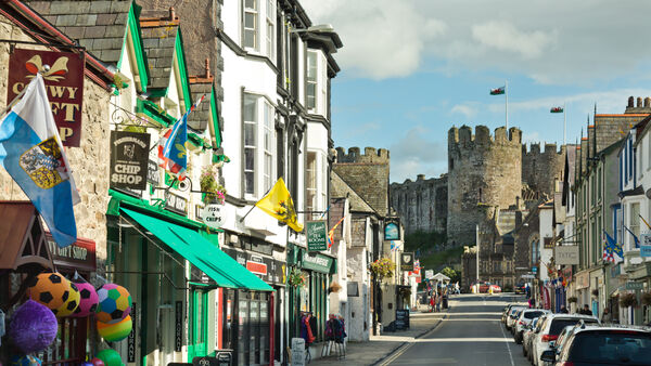 Castle Street, Conwy, Wales