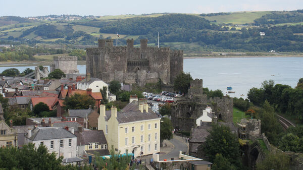 Conwy Castle and town